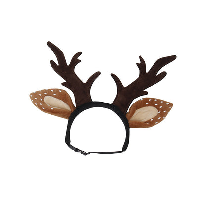 Christmas Pet Antler Hat