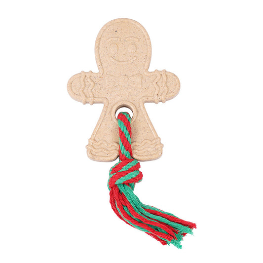 Gingerbread Dog Teething Toy