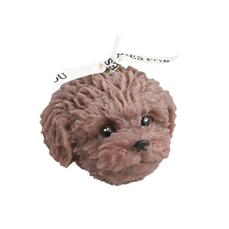 Toy Poodle Aroma Candle